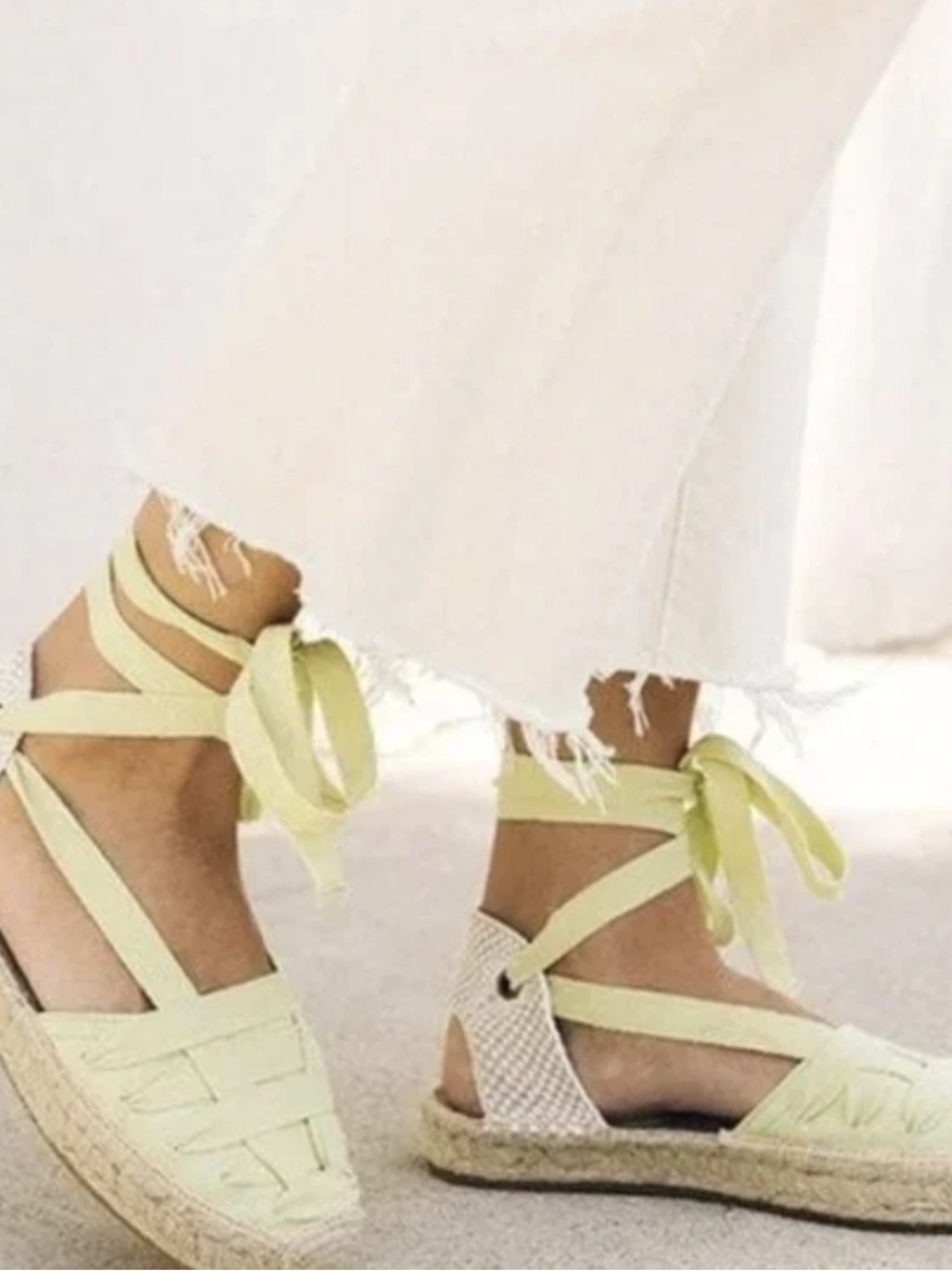 EUC Revolve Soludos Women's Espadrilles Platform Sandals 6.5 - Picture 3 of 8